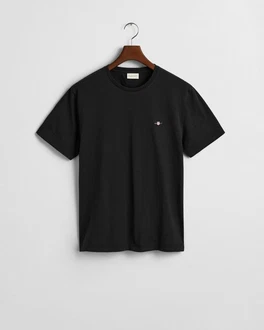 Gant T-Shirt SHIELD Regular Fit Schwarz