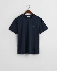 Gant T-Shirt SHIELD Regular Fit Dunkelblau/Lila/Blau/Hellblau