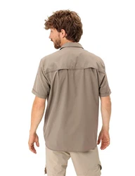 VAUDE Funktionshemd Men's Rosemoor Shirt II Khaki/Beige/Braun/Grau