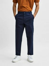 SELECTED HOMME Hose Repton (1-tlg) navy/offwhite