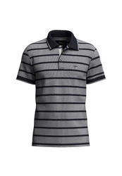FYNCH-HATTON Poloshirt Polo 2-Tone fine stripe Dunkelblau/Grau/Dunkelgrau/Hellgrau/Blau