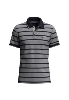 FYNCH-HATTON Poloshirt Polo 2-Tone fine stripe Dunkelblau/Grau/Dunkelgrau/Hellgrau/Blau
