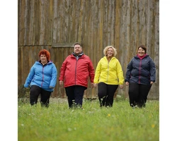 RennerXXL Funktionsjacke Fabian Gelb/Neonfarben/Grün