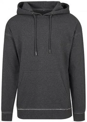 Build Your Brand Kapuzenpullover Oversize Hoody Dunkelgrau/Grau/Hellgrau