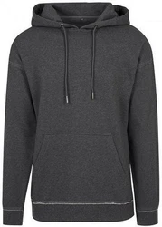Build Your Brand Kapuzenpullover Oversize Hoody Dunkelgrau/Grau/Hellgrau