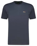 BOSS T-Shirt Regular Fit (1-tlg) Dunkelblau/Grau
