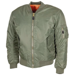 Bomberjacke US Pilotenjacke MA1, oliv