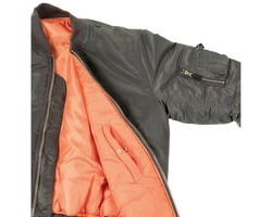 MFH US Pilotenjacke MA1 grau