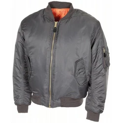 MFH US Pilotenjacke MA1 grau