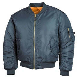 Bomberjacke US Pilotenjacke MA1, alphablau