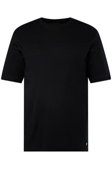 JP1880 T-Shirt Halbarm Rundhals Schwarz