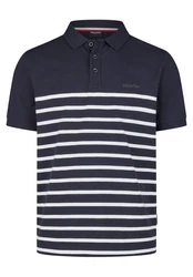 HECHTER PARIS Poloshirt mit HECHTER-Logo Dunkelblau/Blau
