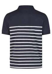 HECHTER PARIS Poloshirt mit HECHTER-Logo Dunkelblau/Blau