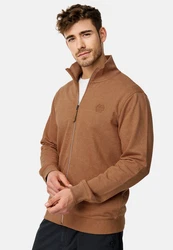 Indicode Sweatjacke INYanic Braun