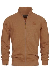 Indicode Sweatjacke INYanic Braun