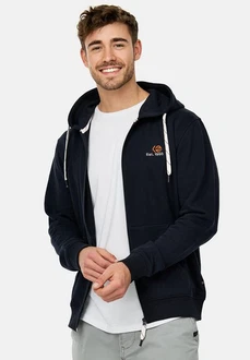 Indicode Kapuzenpullover INHoward Dunkelblau/Blau/Hellblau
