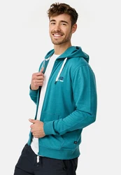 Indicode Kapuzenpullover INHoward Türkis/Grün/Blau