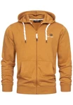 Indicode Kapuzenpullover INHoward Orange/Braun/Gold/Gelb