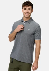 Indicode T-Shirt INSan Jose Grau/Dunkelgrau/Hellgrau