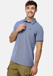 Indicode T-Shirt INSan Jose Hellblau/Blau/Grau/Dunkelblau