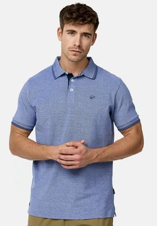 Indicode T-Shirt INSan Jose Hellblau/Blau/Grau/Dunkelblau