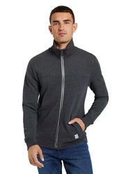 TOM TAILOR Sweatjacke Stehkragen 