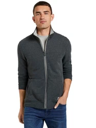 TOM TAILOR Sweatjacke Stehkragen 
