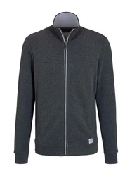 TOM TAILOR Sweatjacke Stehkragen 