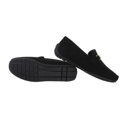 Coolwalk Herren Mokassins Freizeit Slipper (860189) Schwarz (86018917)
