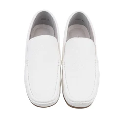 Coolwalk Ital-Design Herren Mokassins Freizeit Slipper (860189) Weiß (86018924)