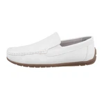 Coolwalk Ital-Design Herren Mokassins Freizeit Slipper (860189) Weiß (86018924)
