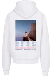 Merchcode Kapuzensweatshirt Herren Weiß/Grau/Creme/Rosa