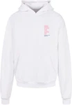 Merchcode Kapuzensweatshirt Herren Weiß/Grau/Creme/Rosa