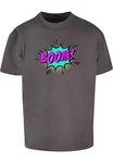 Merchcode Herren BOOM Comic Tee Schwarz/Grau/Dunkelbraun/Braun/Dunkelgrau/Dunkelrot