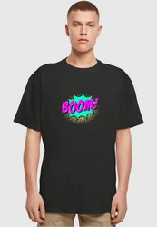 Merchcode Herren BOOM Comic Tee Schwarz