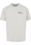 Merchcode T-Shirt Happines Heavy Oversize Tee Grau/Khaki/Hellgrau/Beige