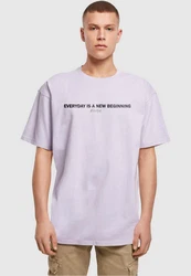 Merchcode T-Shirt Hope Heavy Oversize Tee Lila/Rosa
