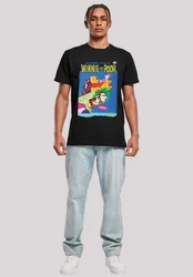 F4NT4STIC T-Shirt Disney Winnie Puuh Poster Herren Schwarz/Weiß/Lila
