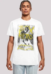 F4NT4STIC Kurzarmshirt Herren Weiß/Grau/Creme