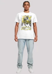 F4NT4STIC Kurzarmshirt Herren Weiß/Grau/Creme