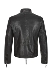Milestone Lederjacke MSFidelio Grau/Dunkelgrau/Schwarz