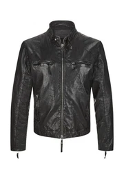 Lederjacke MSFidelio mit Zwei-Wege-Reiverschluss