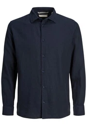 Langarmhemd Hemd JPRLAYNE LINEN SHIRT (1-tlg)