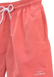 Venice Beach Badeshorts mit Marken-Logo Rosa/Orange/Rot