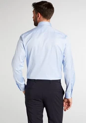 Eterna Langarmhemd Hellblau
