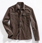 John Devin Hemdjacke Khaki/Dunkelgrün/Braun/Dunkelbraun/Grau