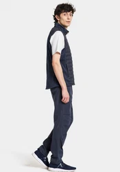 Didriksons Steppweste Outdoorweste Dunkelblau/Blau