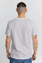Blend T-Shirt BLEND BHNasir Creme/Weiß/Grau