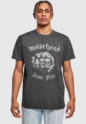 Merchcode T-Shirt Motorhead Iron Fist Grau/Dunkelgrau/Hellgrau/Dunkelgrün/Hellblau