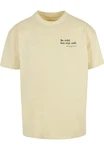 Merchcode T-Shirt Happines Heavy Oversize Tee Khaki/Beige/Gelb/Gold Merchcode T-Shirt Happines Heavy Oversize Tee Khaki/Beige/Gelb/Gold
